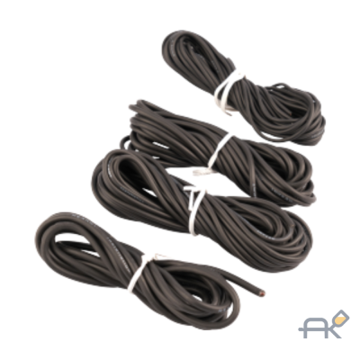 Набор автопровода REXANT Ассорти 0.50х5 м/0.75х5 м/1.50х3 м/2.50х2 м. цвет провода черный REXANT (01-6553)